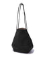 MR.OLIVE E.O.I / WATERPROOF WASHABLE LEATHER 2WAY DRAWSTRING POUCH ミスターオリーブ / ウォータープルーフウォッシャブルレザー/2WAY ドローストリングポーチ